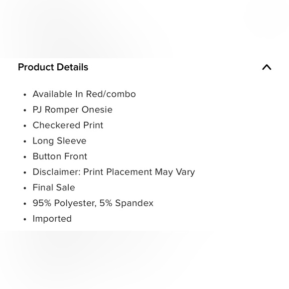 Fashion Nova Check Me Out PJ Romper/Onesie-Size Small New❤️🤍 - Picture 5 of 7